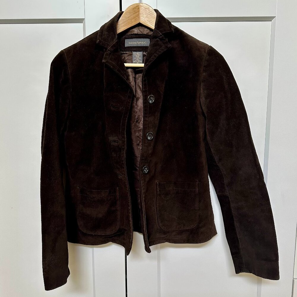 Banana Republic Suede Leather XS Woman